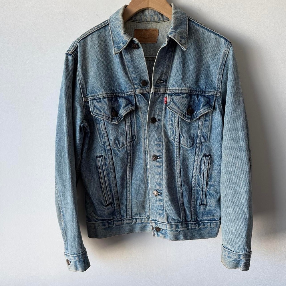Vintage Levi's Acid Wash Denim Trucker Jacket